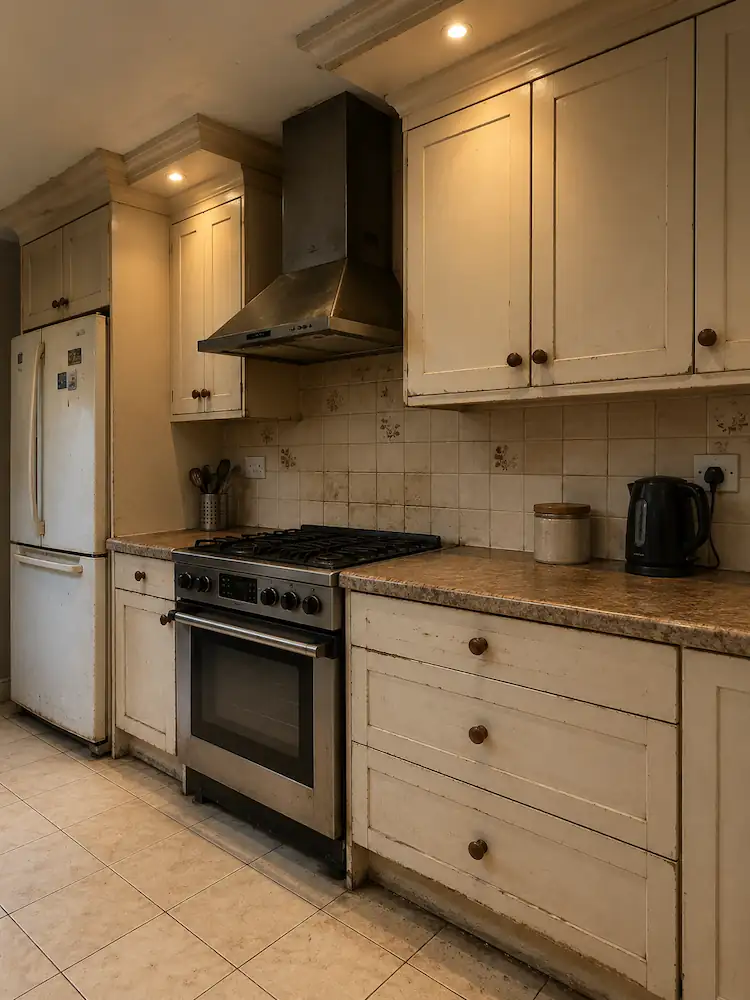 Kitchen before renovation